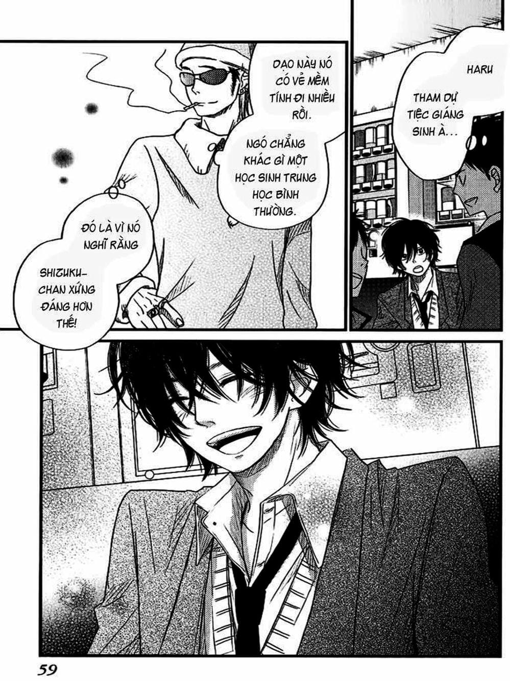 Truyện Tranh Quái Vật Bàn Bên - Tonari No Kaibutsu-Kun trang 4