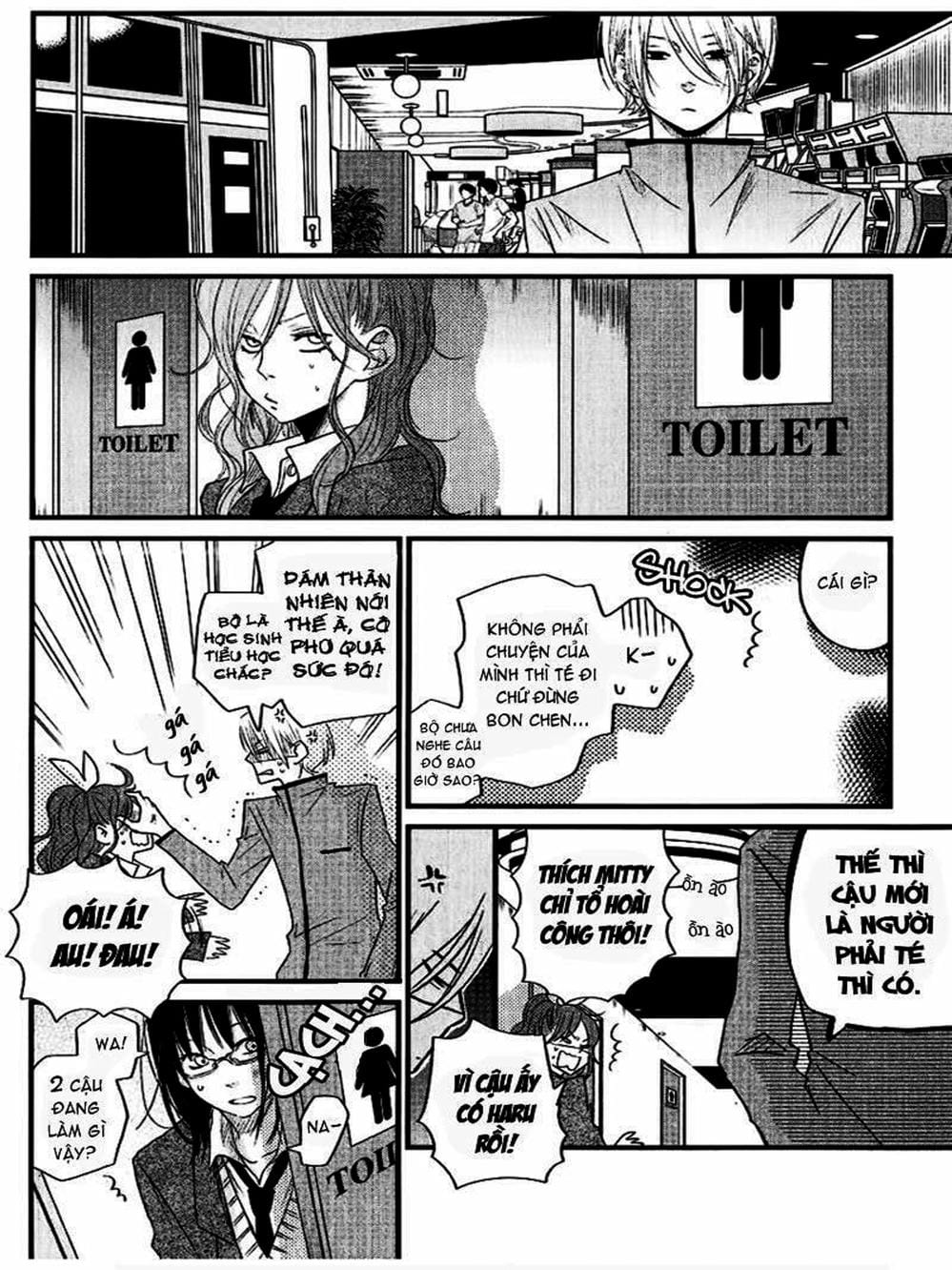 Truyện Tranh Quái Vật Bàn Bên - Tonari No Kaibutsu-Kun trang 4