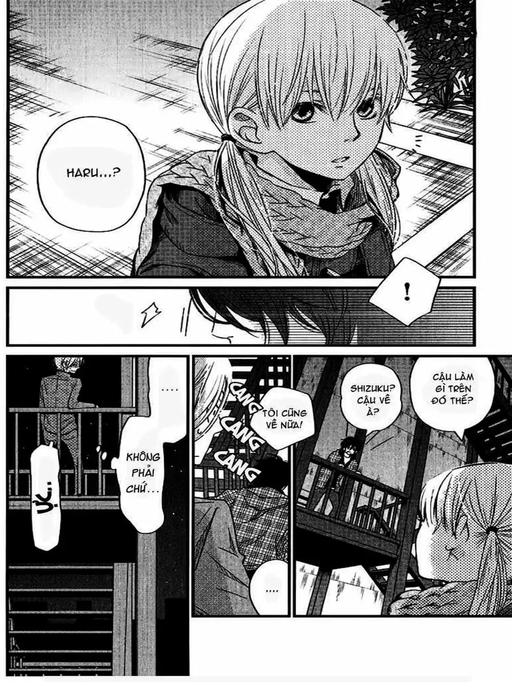 Truyện Tranh Quái Vật Bàn Bên - Tonari No Kaibutsu-Kun trang 4