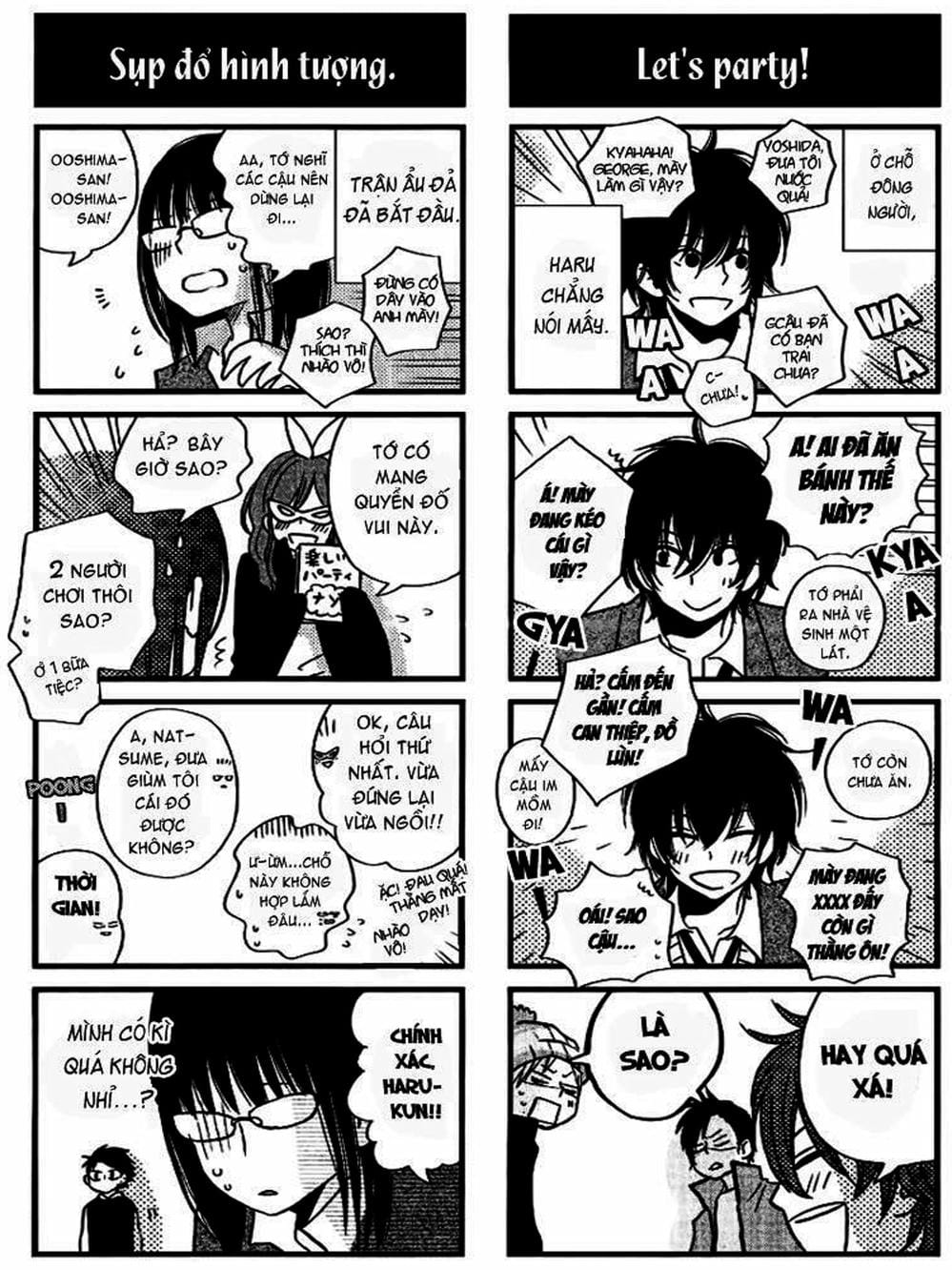 Truyện Tranh Quái Vật Bàn Bên - Tonari No Kaibutsu-Kun trang 4