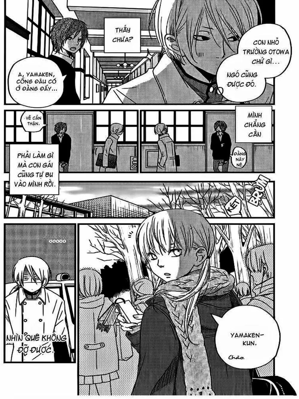 Truyện Tranh Quái Vật Bàn Bên - Tonari No Kaibutsu-Kun trang 4