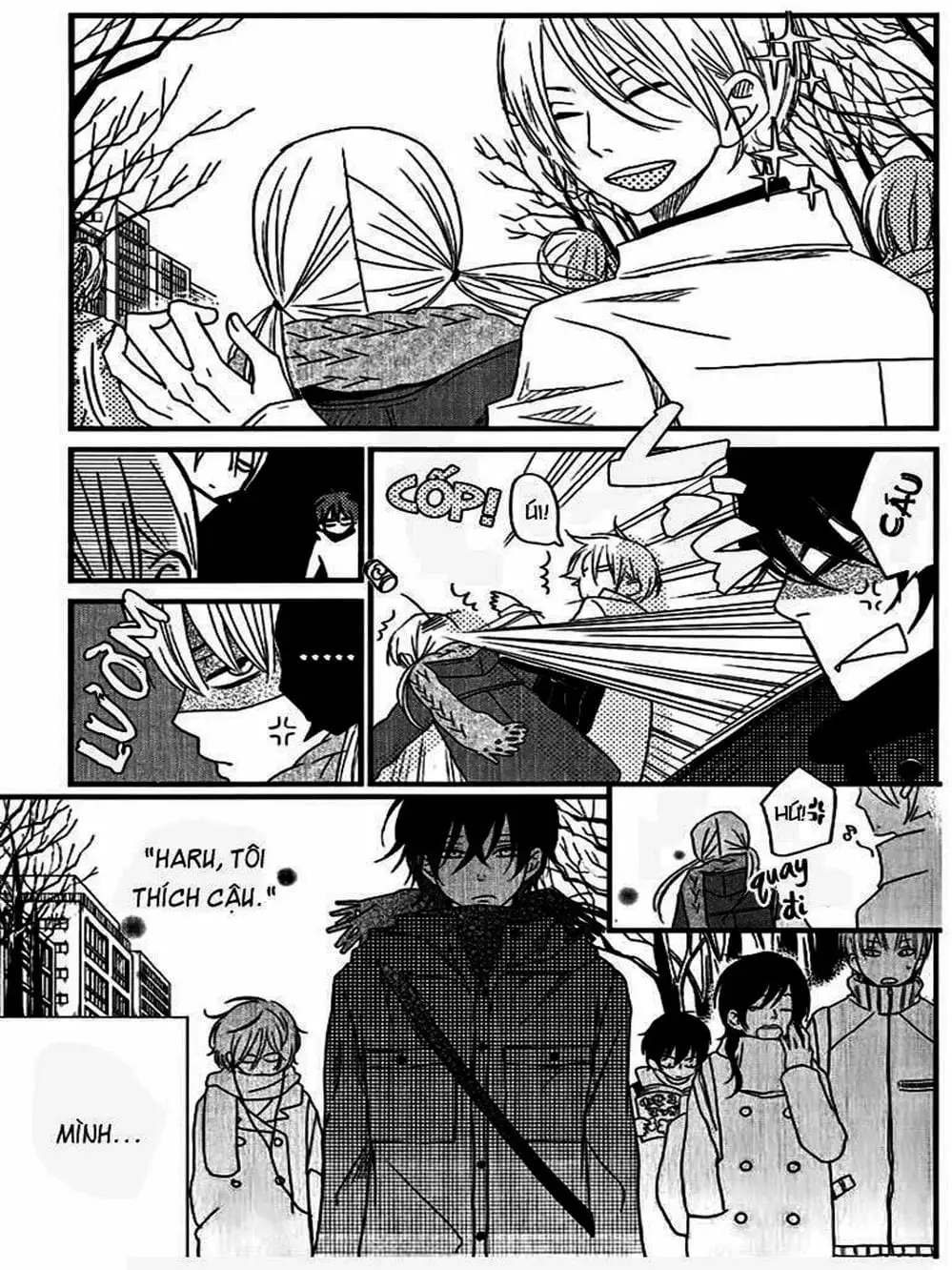 Truyện Tranh Quái Vật Bàn Bên - Tonari No Kaibutsu-Kun trang 4