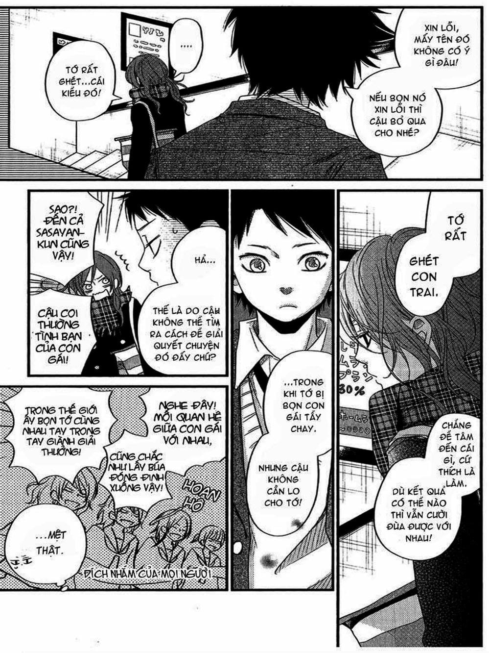 Truyện Tranh Quái Vật Bàn Bên - Tonari No Kaibutsu-Kun trang 4