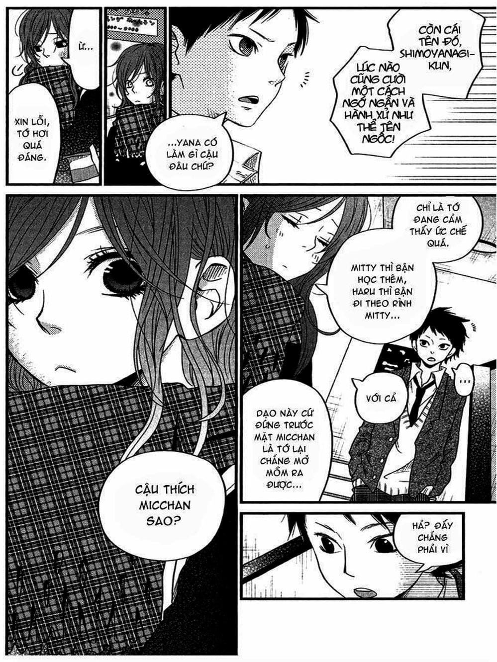 Truyện Tranh Quái Vật Bàn Bên - Tonari No Kaibutsu-Kun trang 4