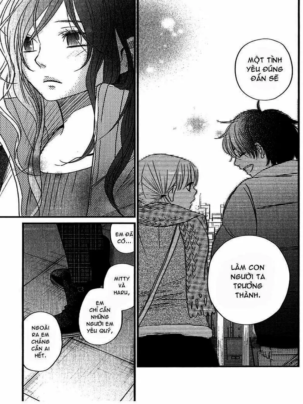 Truyện Tranh Quái Vật Bàn Bên - Tonari No Kaibutsu-Kun trang 4