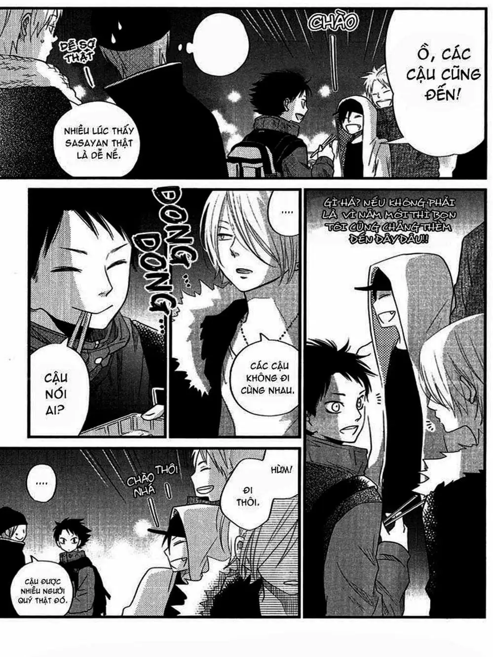 Truyện Tranh Quái Vật Bàn Bên - Tonari No Kaibutsu-Kun trang 4