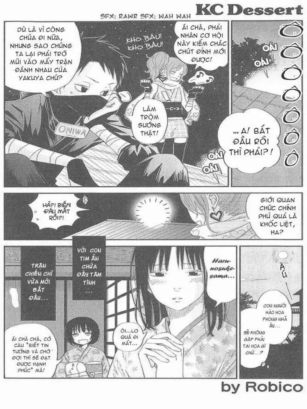 Truyện Tranh Quái Vật Bàn Bên - Tonari No Kaibutsu-Kun trang 4