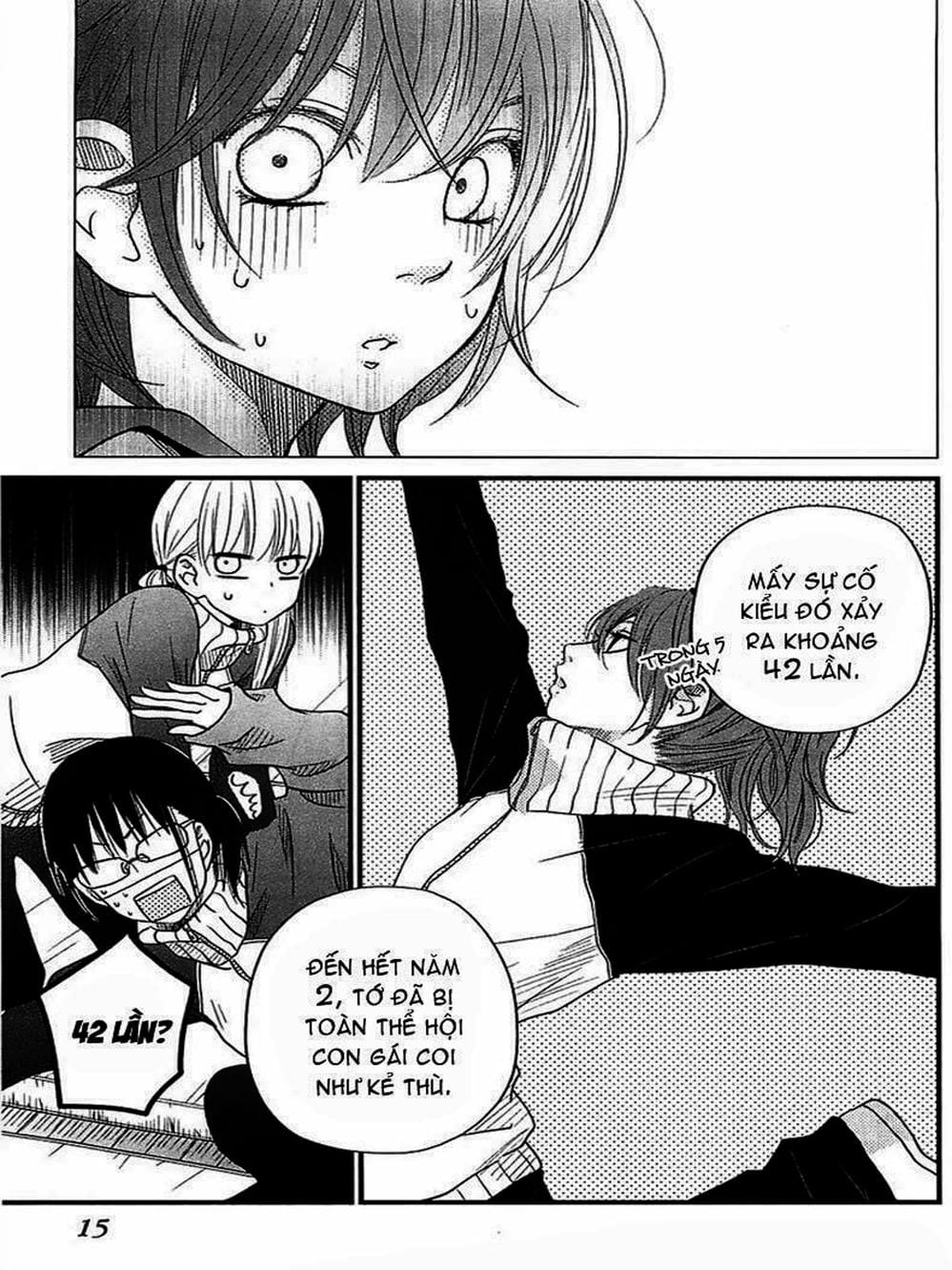 Truyện Tranh Quái Vật Bàn Bên - Tonari No Kaibutsu-Kun trang 4