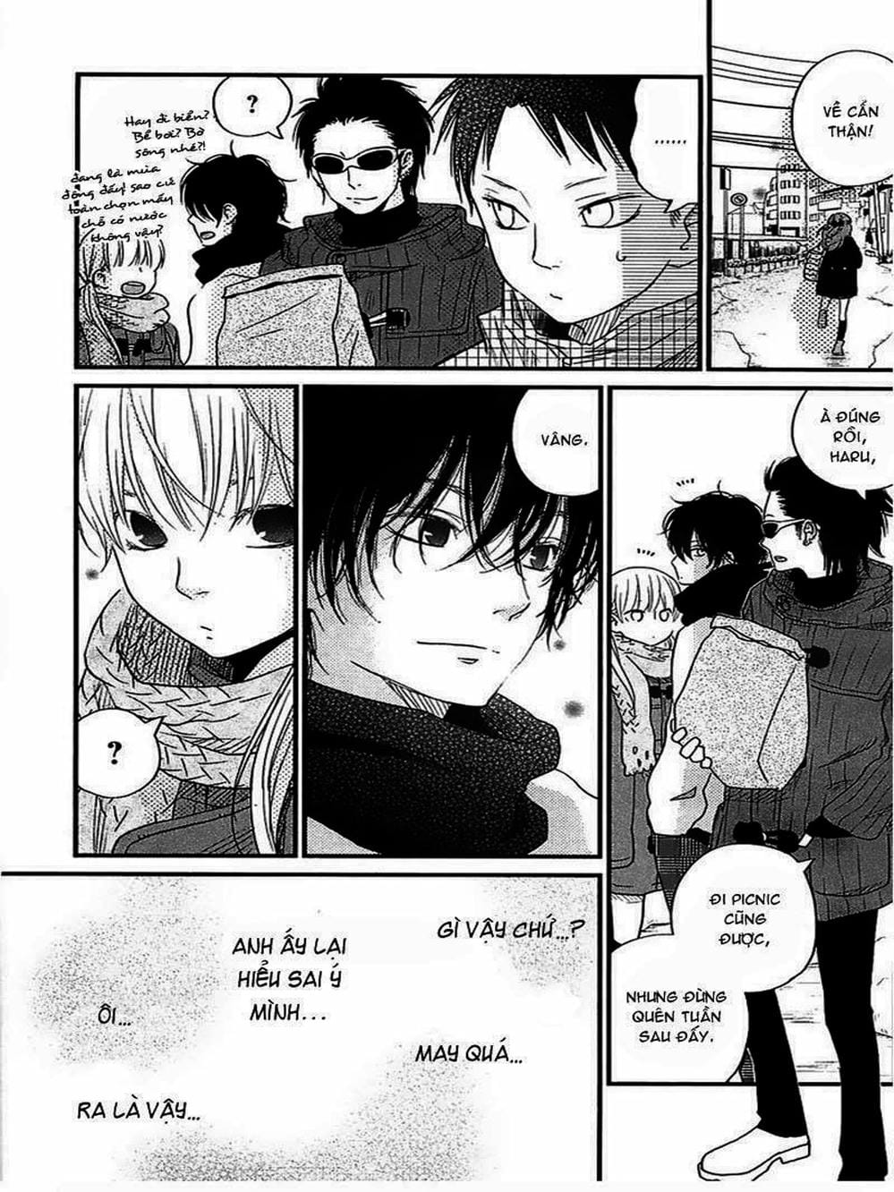 Truyện Tranh Quái Vật Bàn Bên - Tonari No Kaibutsu-Kun trang 4