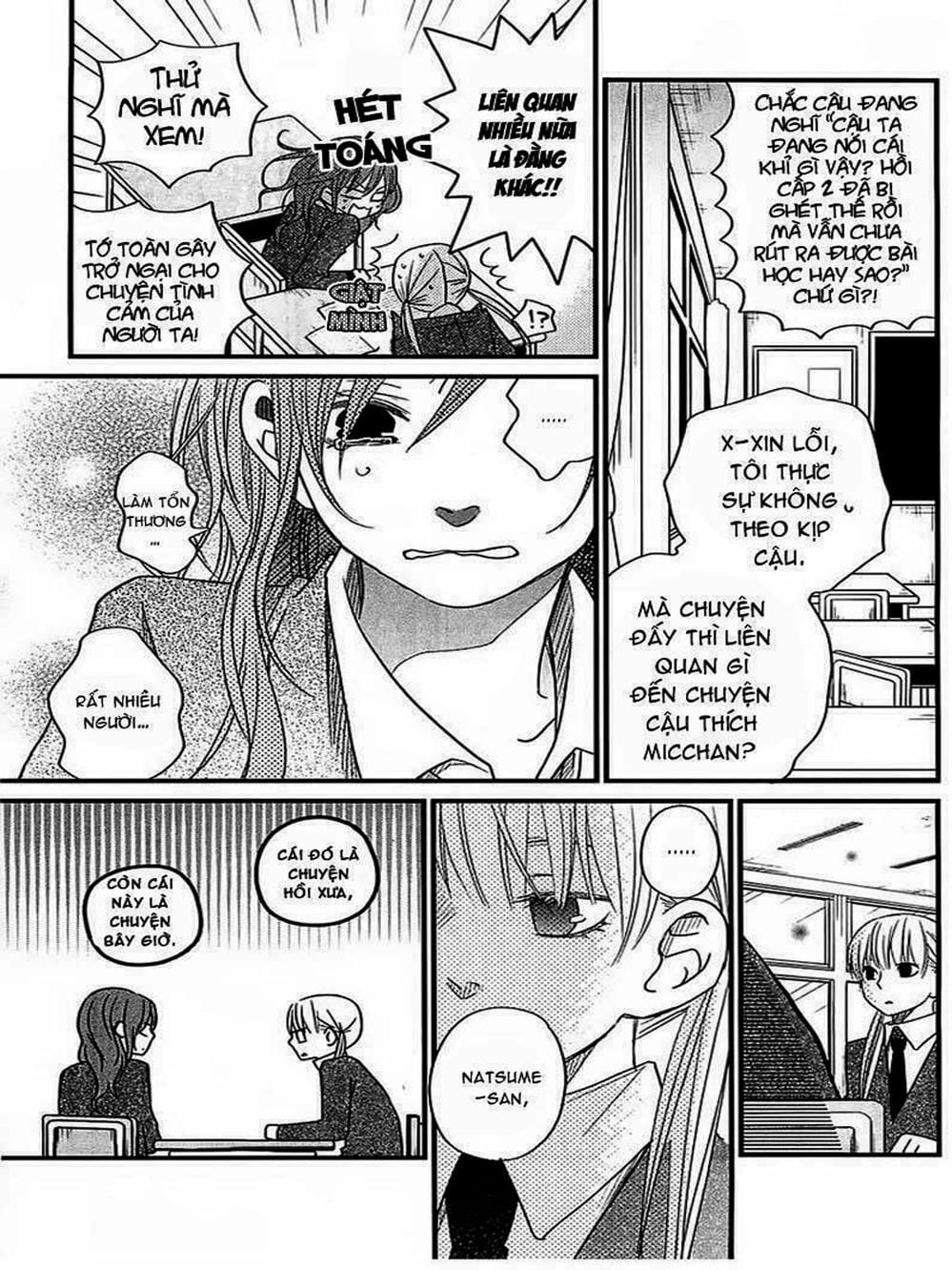 Truyện Tranh Quái Vật Bàn Bên - Tonari No Kaibutsu-Kun trang 4