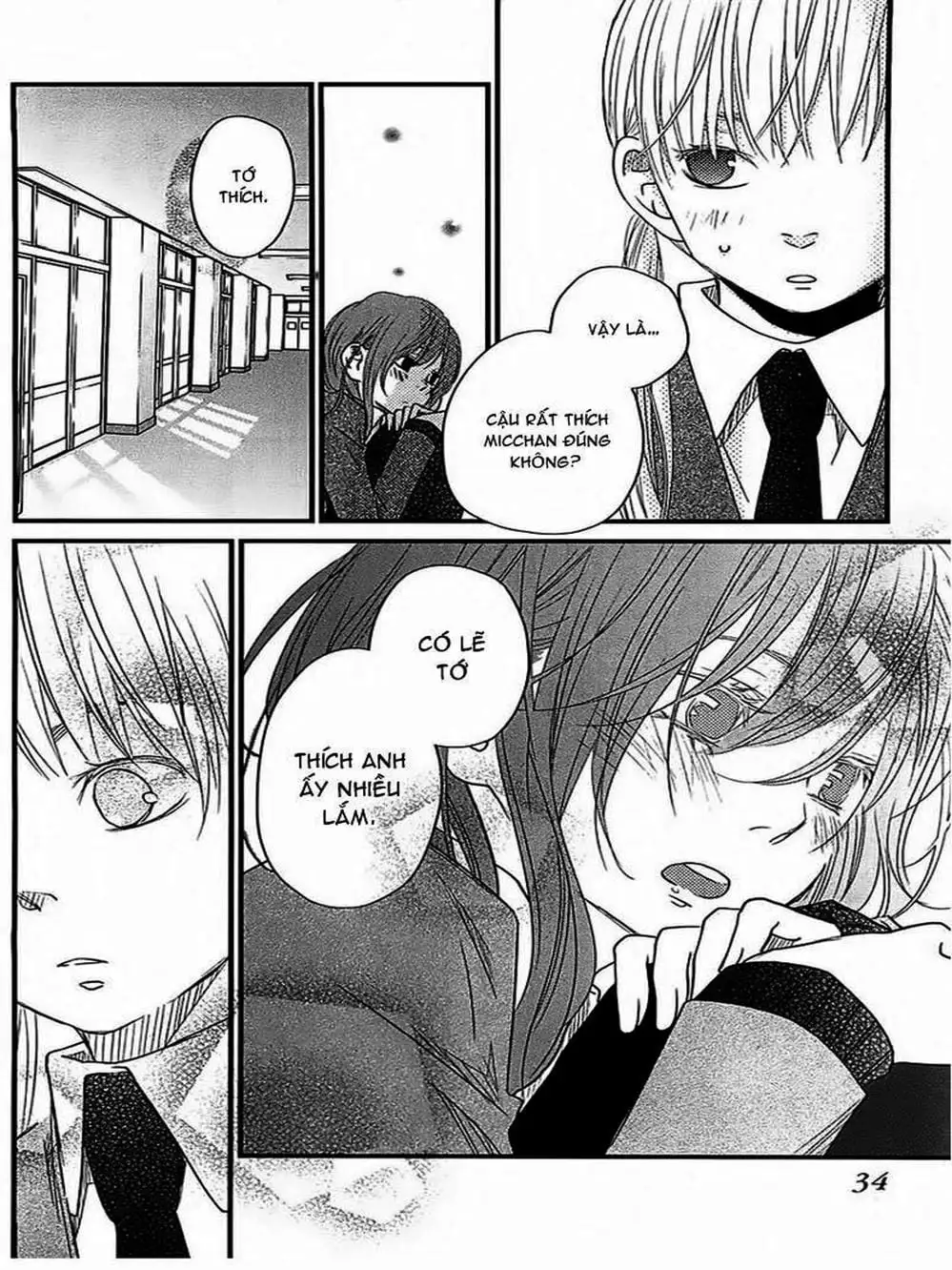 Truyện Tranh Quái Vật Bàn Bên - Tonari No Kaibutsu-Kun trang 4