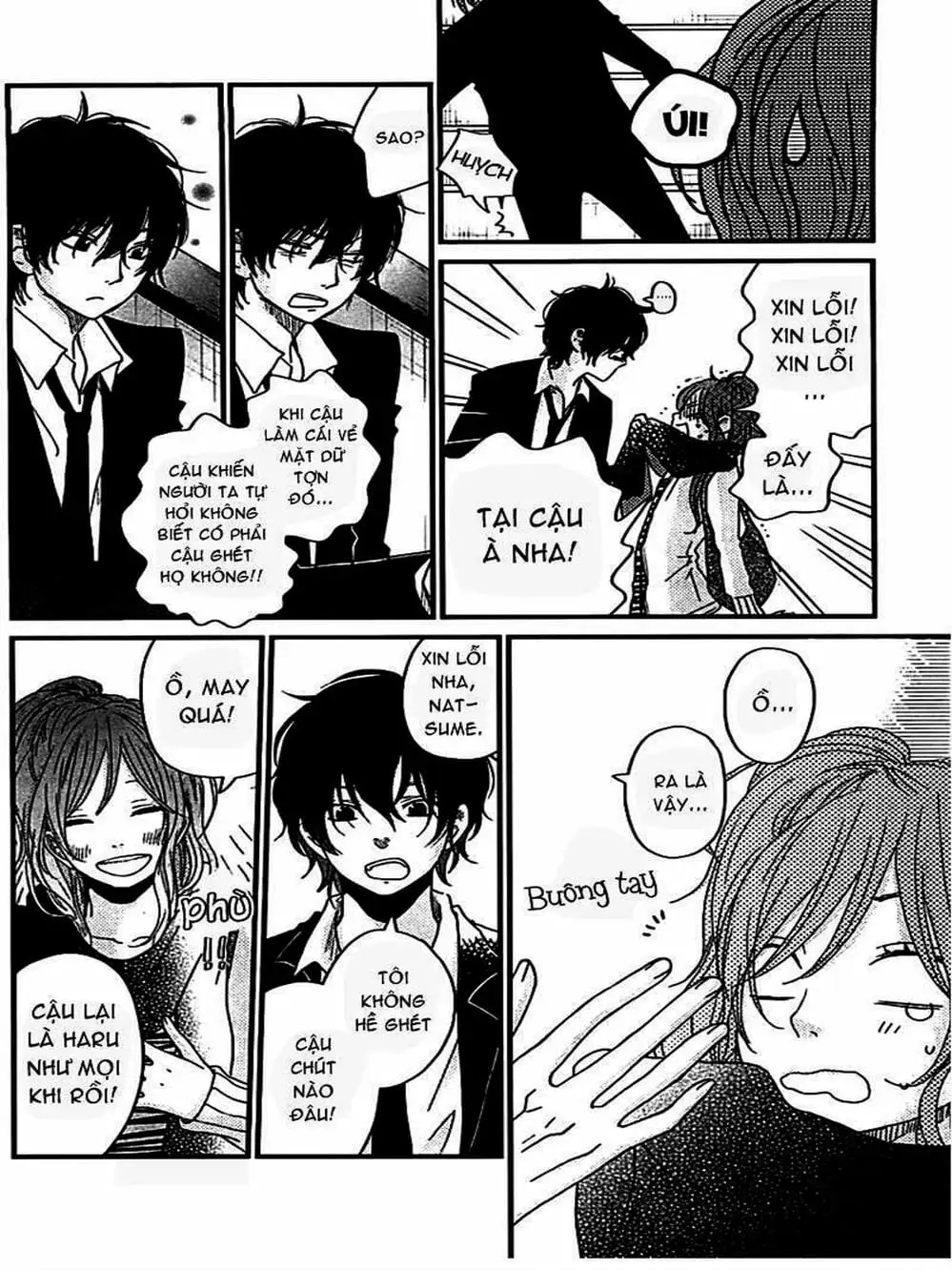 Truyện Tranh Quái Vật Bàn Bên - Tonari No Kaibutsu-Kun trang 4