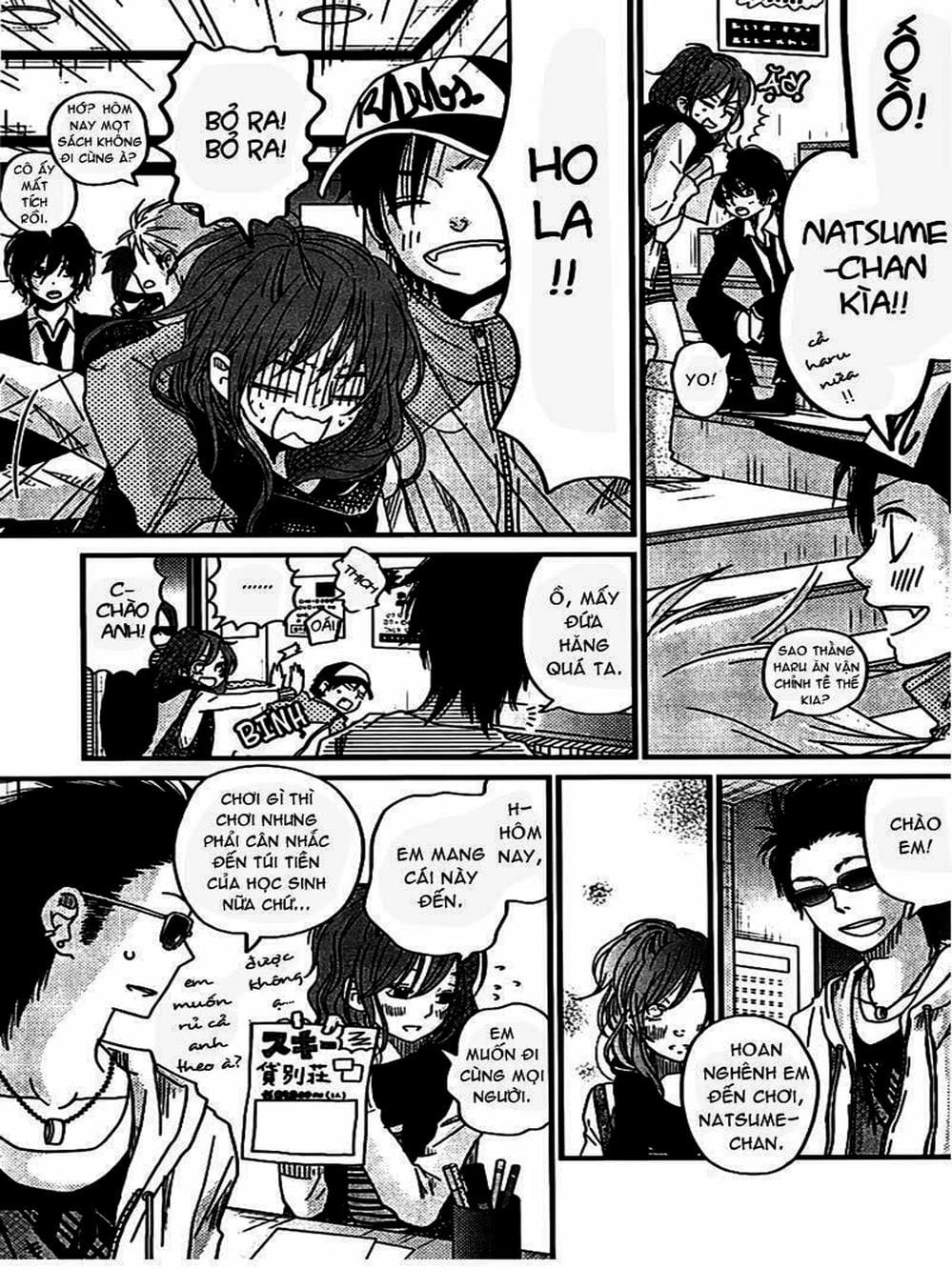 Truyện Tranh Quái Vật Bàn Bên - Tonari No Kaibutsu-Kun trang 4