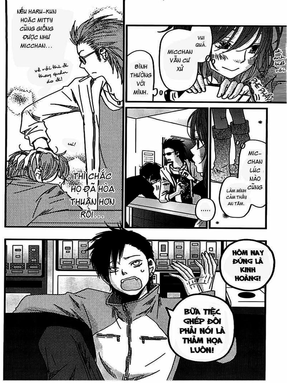 Truyện Tranh Quái Vật Bàn Bên - Tonari No Kaibutsu-Kun trang 4