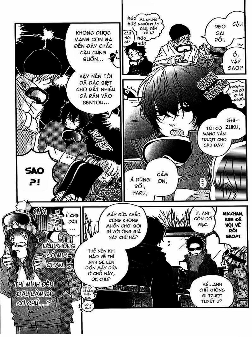 Truyện Tranh Quái Vật Bàn Bên - Tonari No Kaibutsu-Kun trang 4