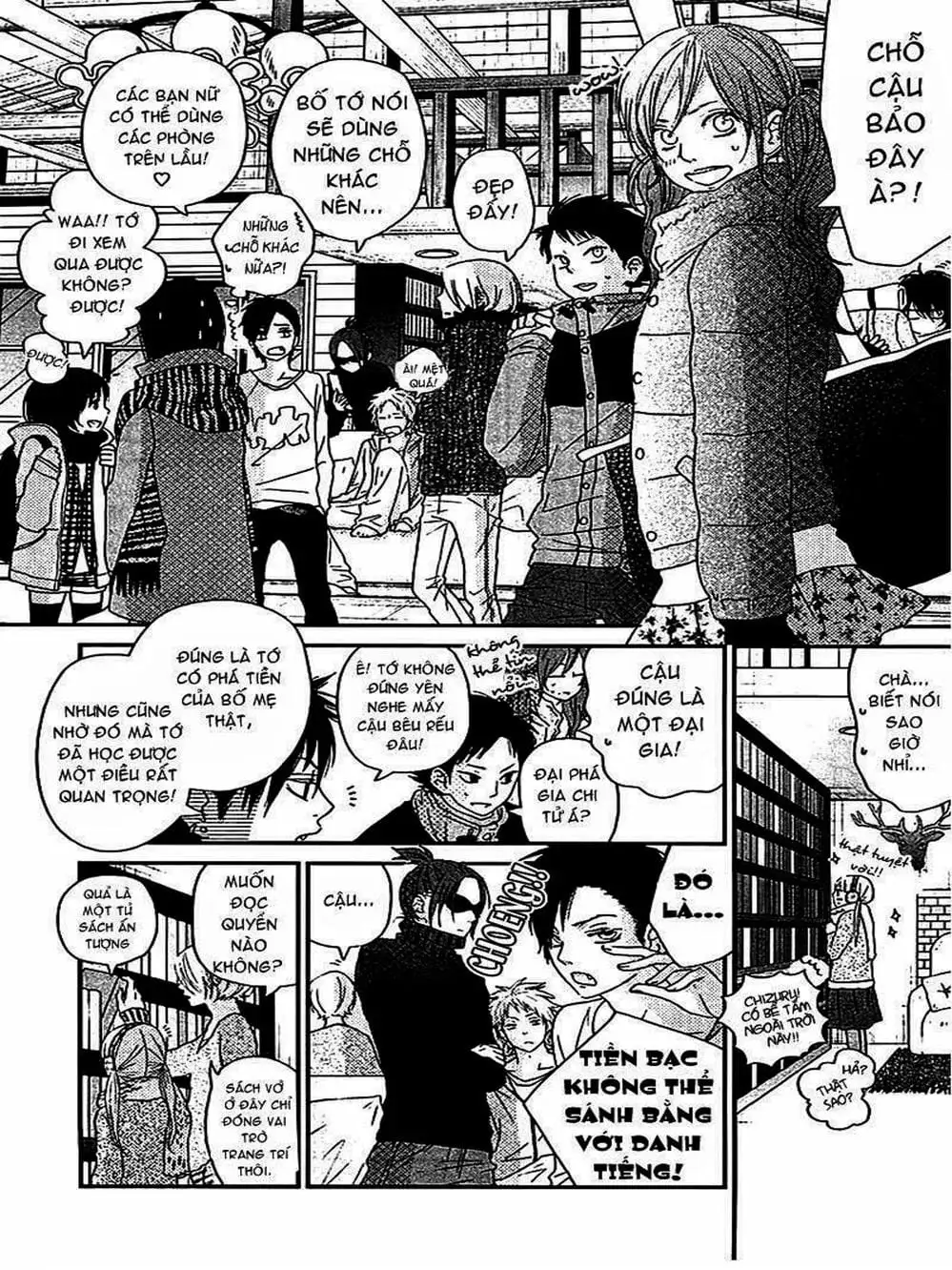 Truyện Tranh Quái Vật Bàn Bên - Tonari No Kaibutsu-Kun trang 4