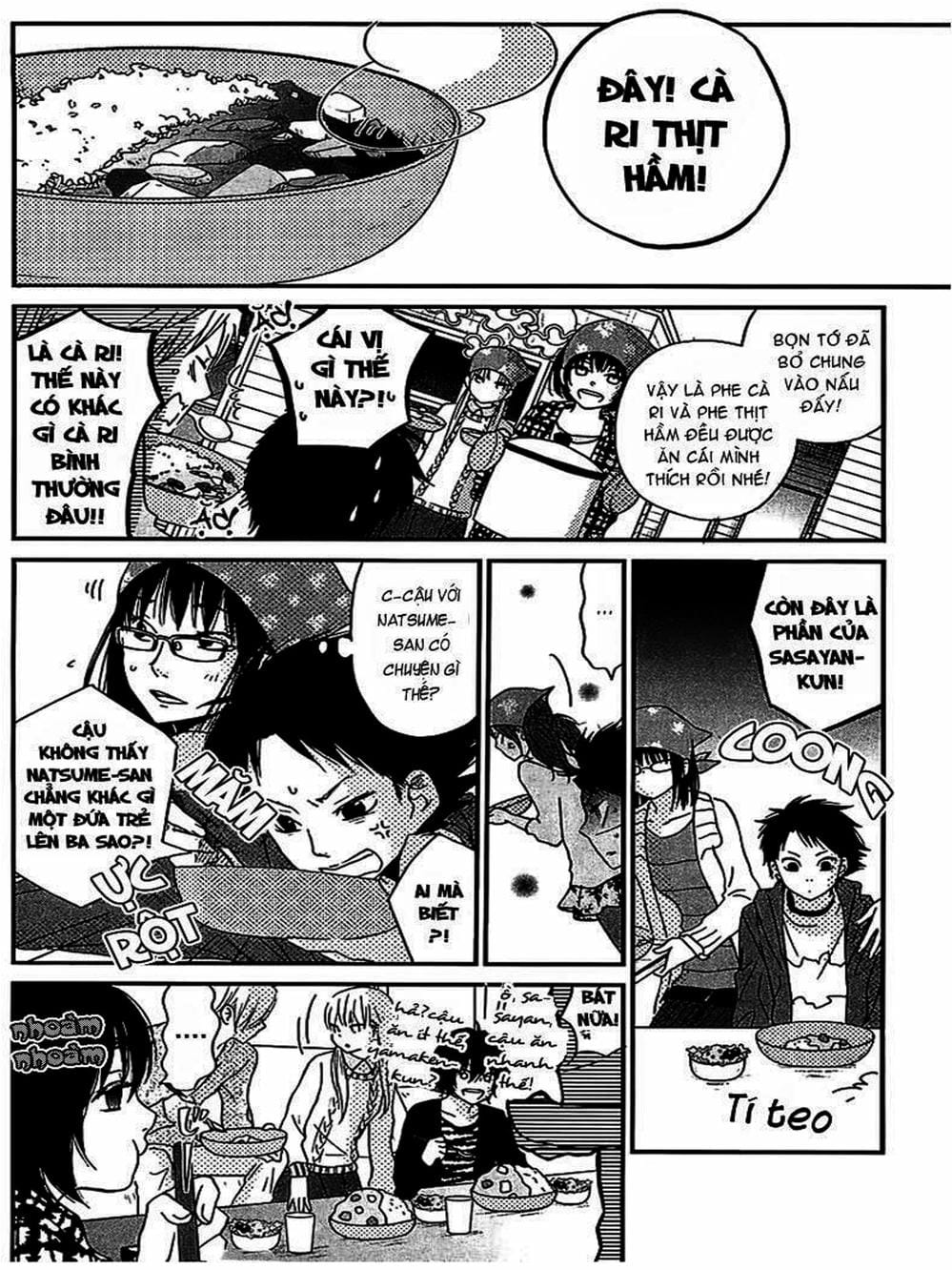 Truyện Tranh Quái Vật Bàn Bên - Tonari No Kaibutsu-Kun trang 4