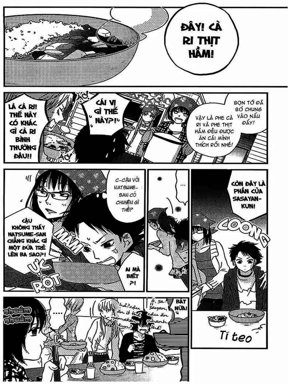 Truyện Tranh Quái Vật Bàn Bên - Tonari No Kaibutsu-Kun trang 4