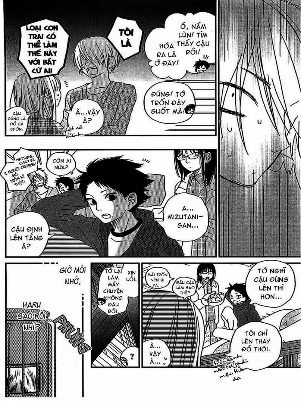 Truyện Tranh Quái Vật Bàn Bên - Tonari No Kaibutsu-Kun trang 4