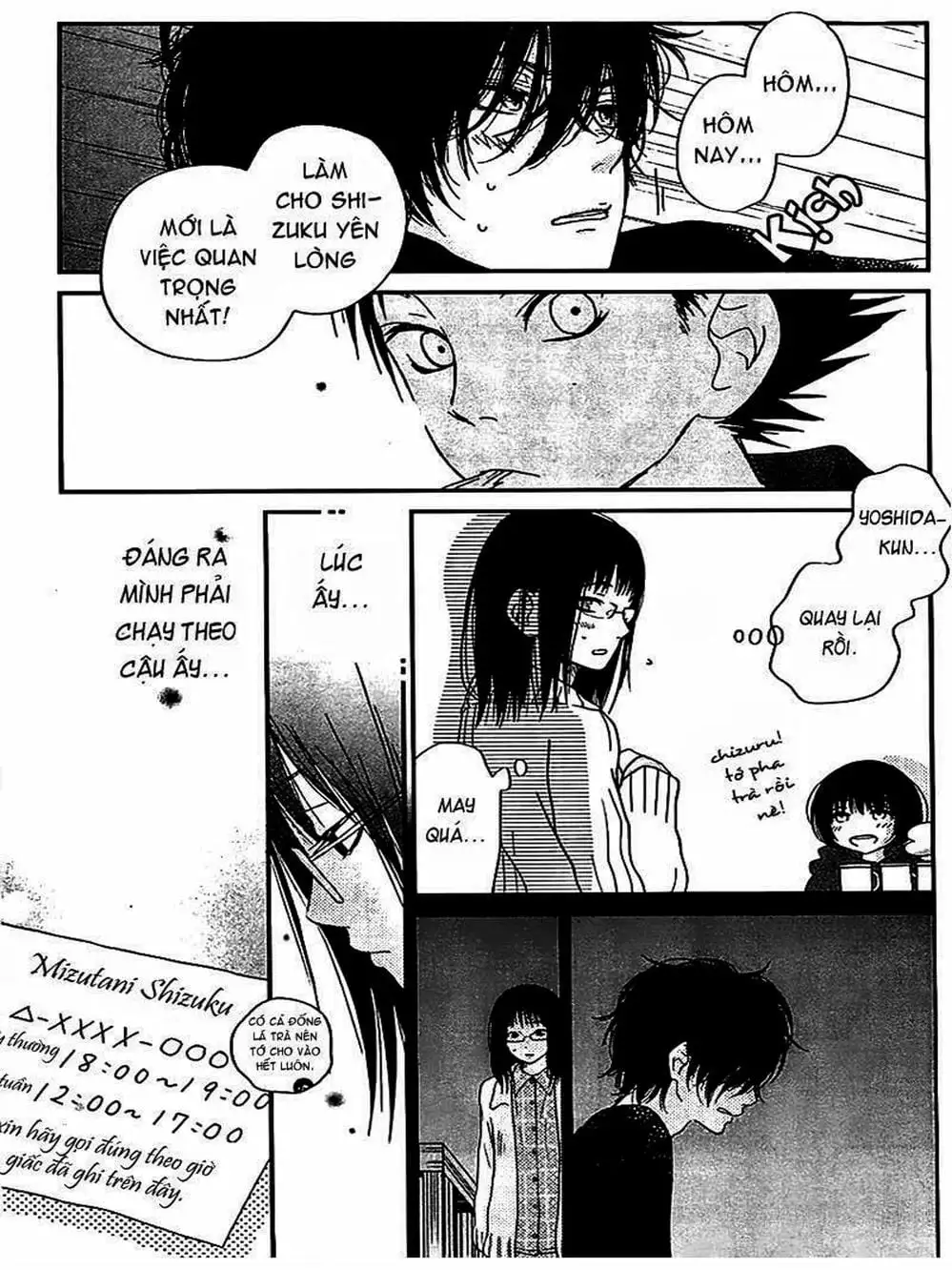 Truyện Tranh Quái Vật Bàn Bên - Tonari No Kaibutsu-Kun trang 4