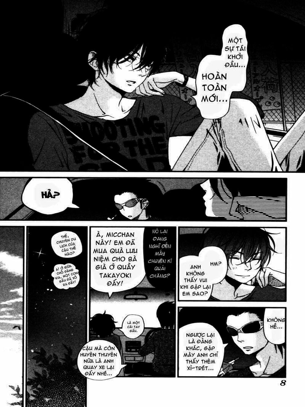 Truyện Tranh Quái Vật Bàn Bên - Tonari No Kaibutsu-Kun trang 4