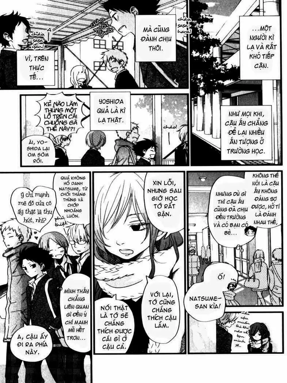 Truyện Tranh Quái Vật Bàn Bên - Tonari No Kaibutsu-Kun trang 4