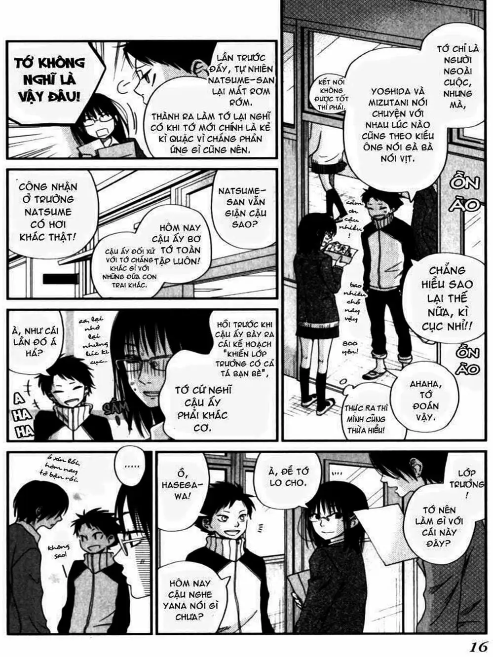 Truyện Tranh Quái Vật Bàn Bên - Tonari No Kaibutsu-Kun trang 4