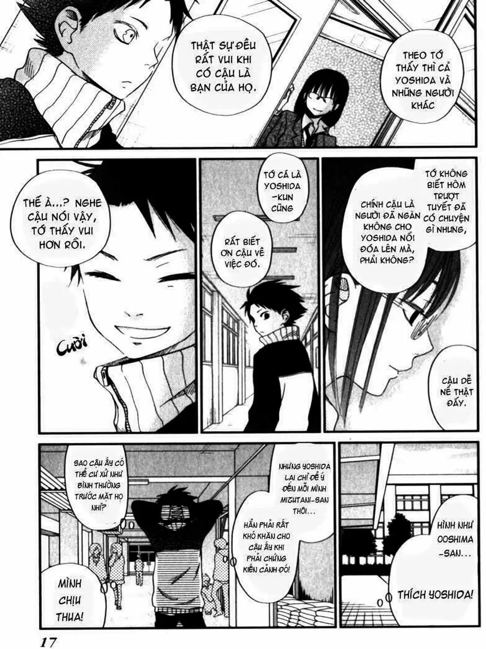 Truyện Tranh Quái Vật Bàn Bên - Tonari No Kaibutsu-Kun trang 4