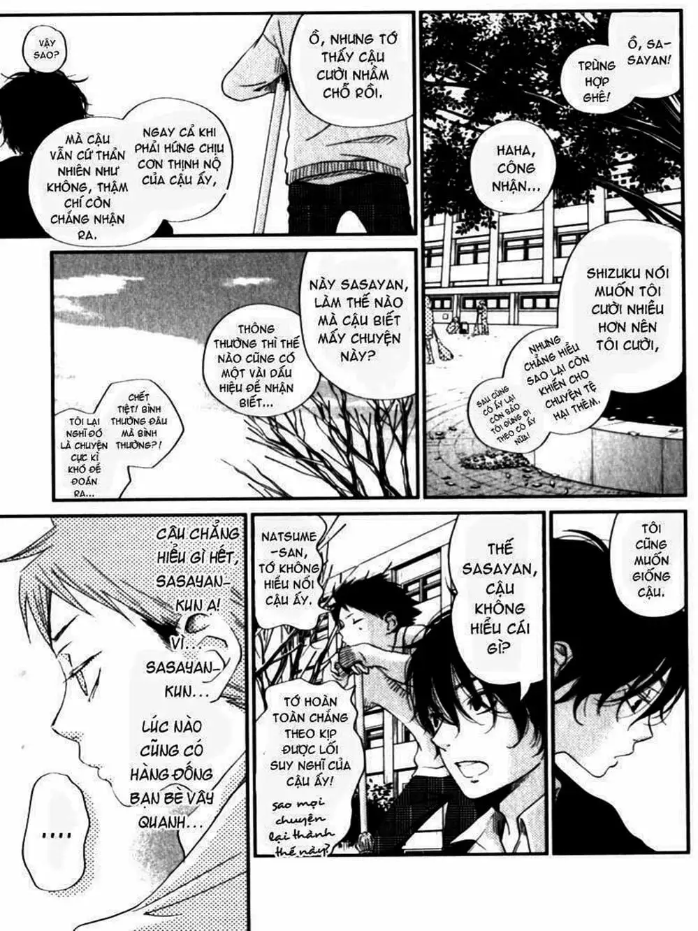 Truyện Tranh Quái Vật Bàn Bên - Tonari No Kaibutsu-Kun trang 4