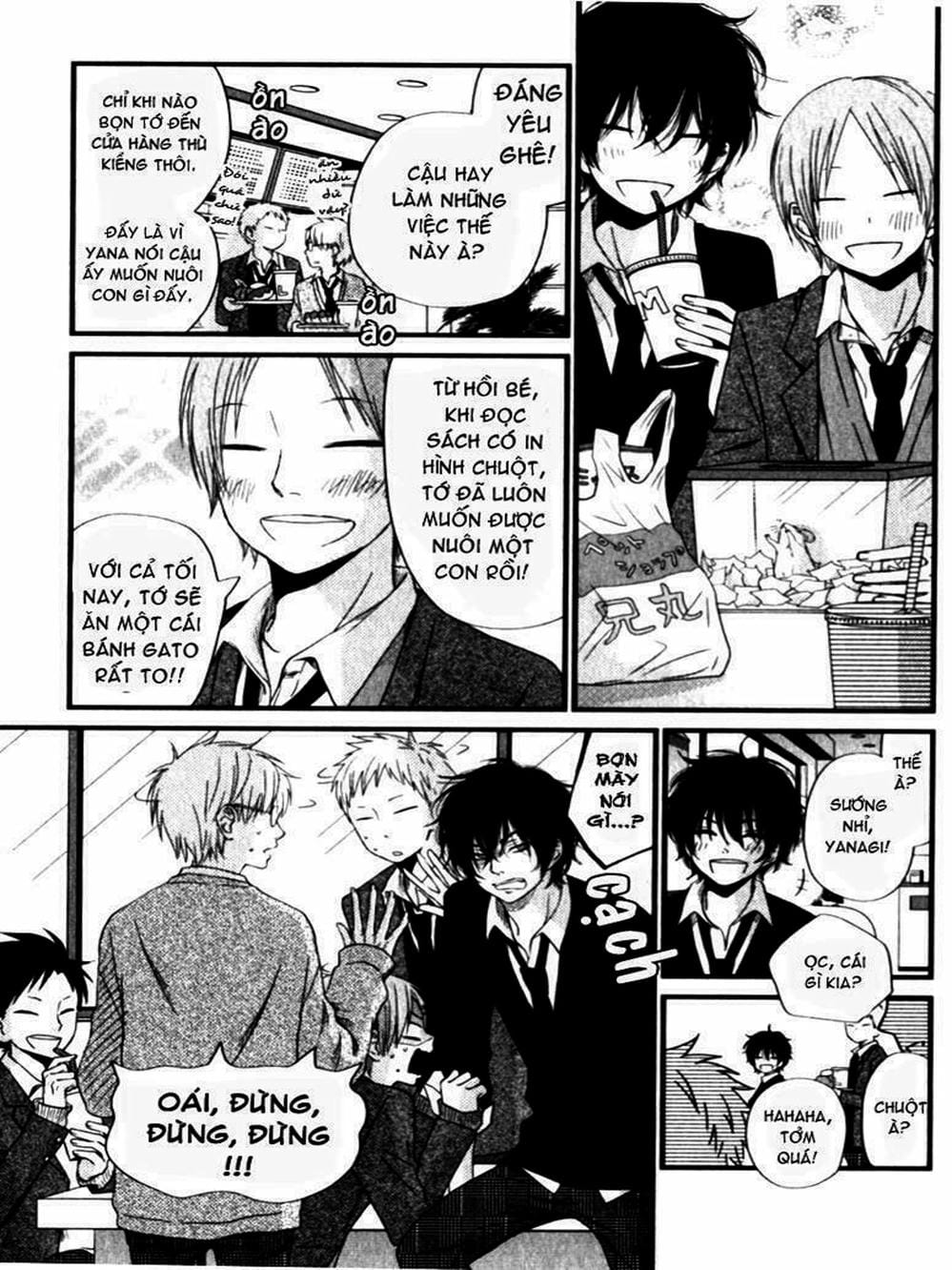 Truyện Tranh Quái Vật Bàn Bên - Tonari No Kaibutsu-Kun trang 4