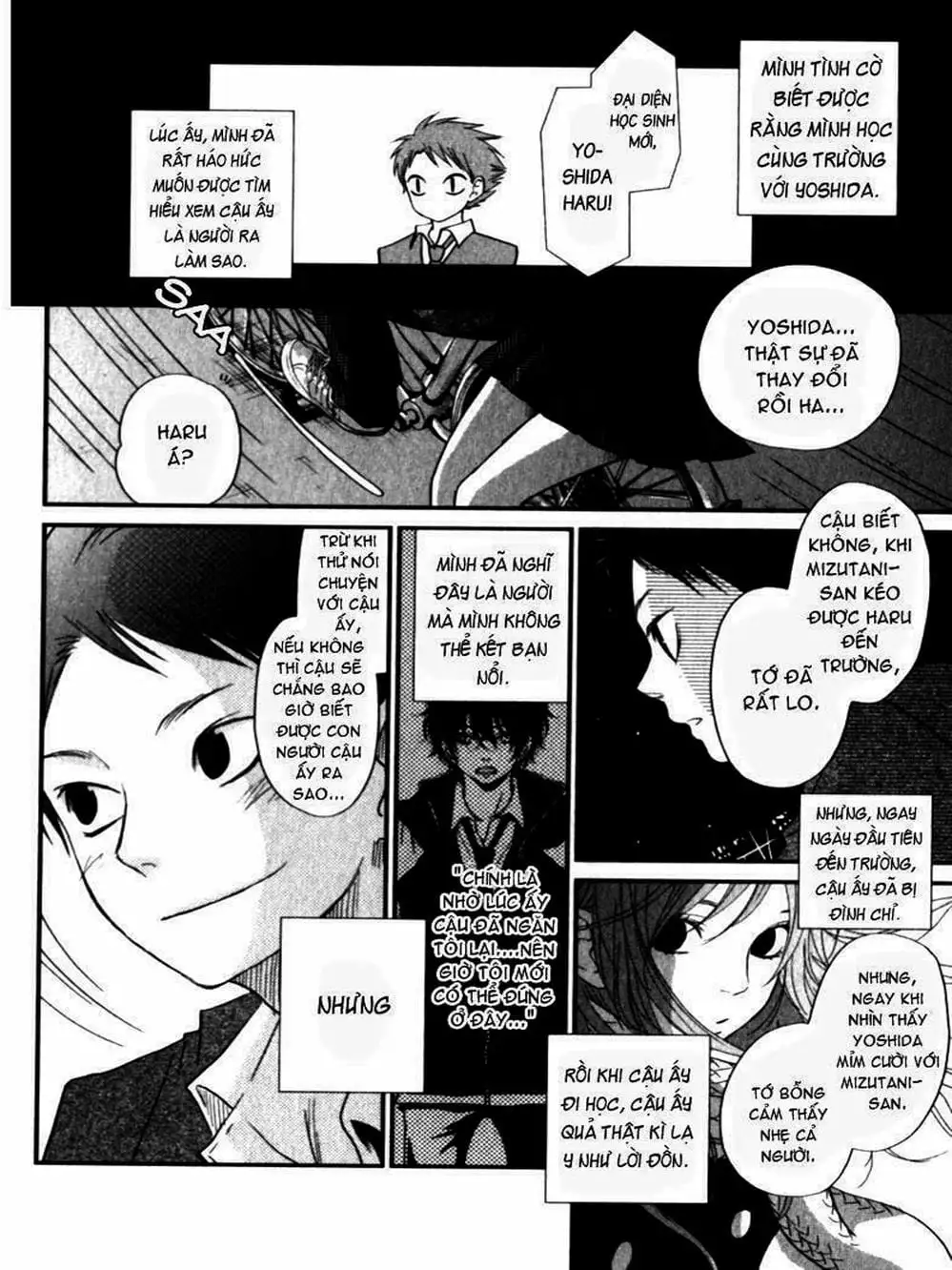 Truyện Tranh Quái Vật Bàn Bên - Tonari No Kaibutsu-Kun trang 4