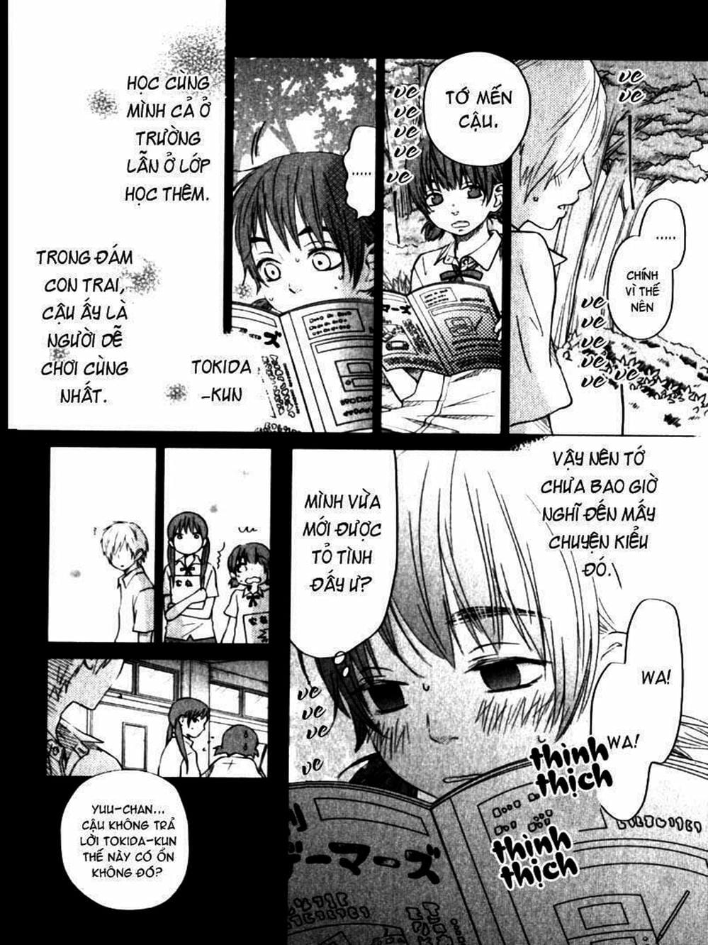 Truyện Tranh Quái Vật Bàn Bên - Tonari No Kaibutsu-Kun trang 4