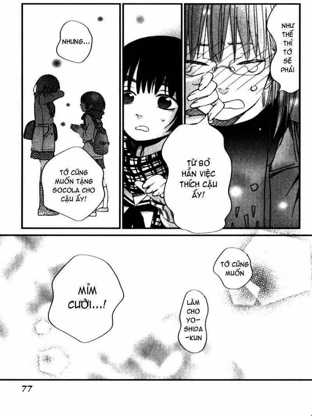 Truyện Tranh Quái Vật Bàn Bên - Tonari No Kaibutsu-Kun trang 4