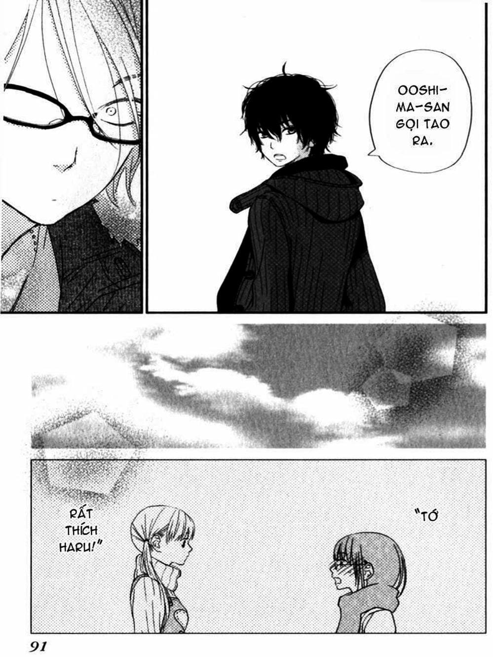 Truyện Tranh Quái Vật Bàn Bên - Tonari No Kaibutsu-Kun trang 4