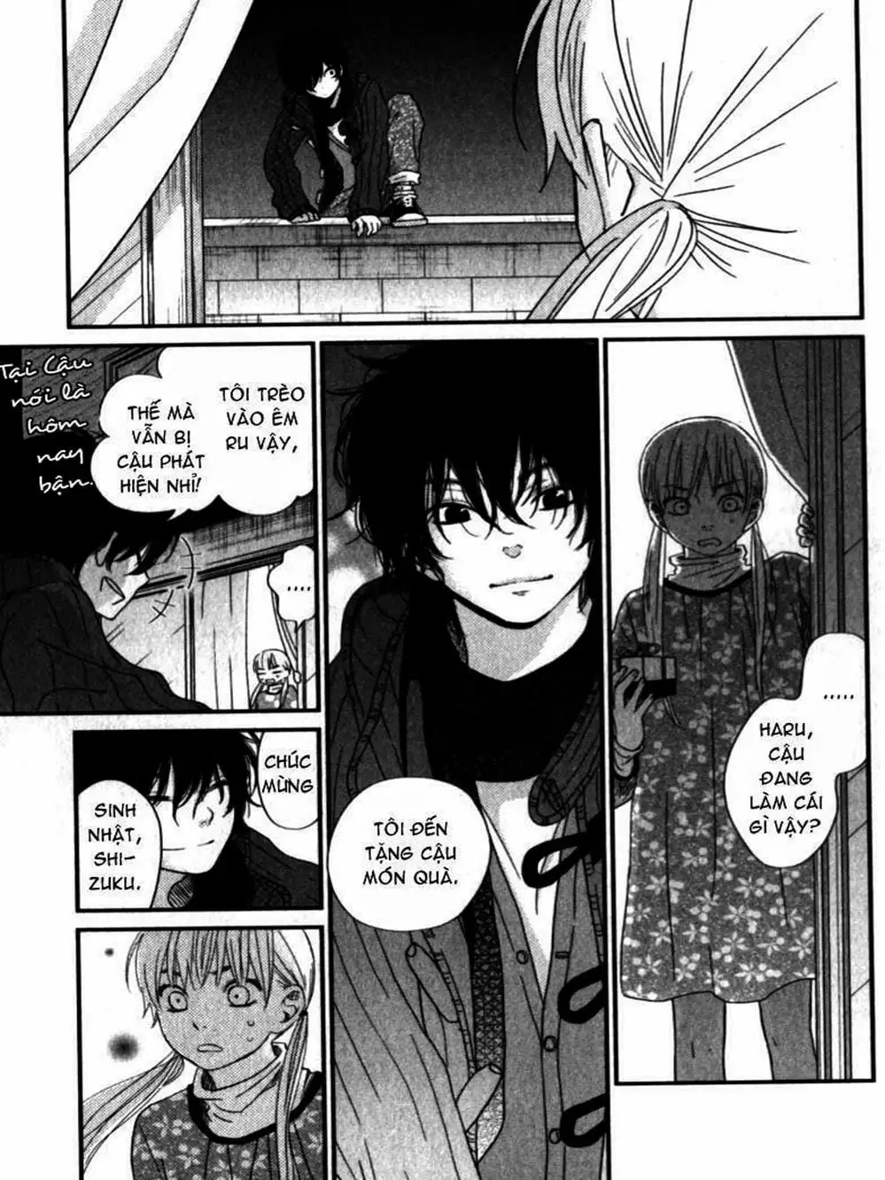 Truyện Tranh Quái Vật Bàn Bên - Tonari No Kaibutsu-Kun trang 4