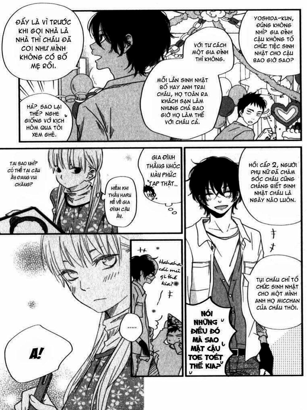 Truyện Tranh Quái Vật Bàn Bên - Tonari No Kaibutsu-Kun trang 4