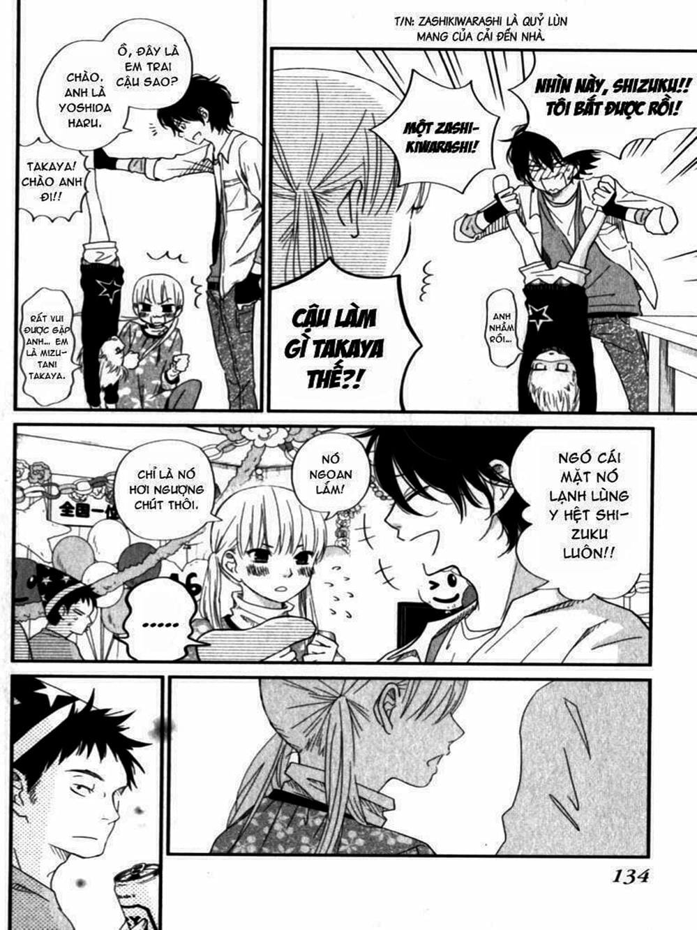 Truyện Tranh Quái Vật Bàn Bên - Tonari No Kaibutsu-Kun trang 4