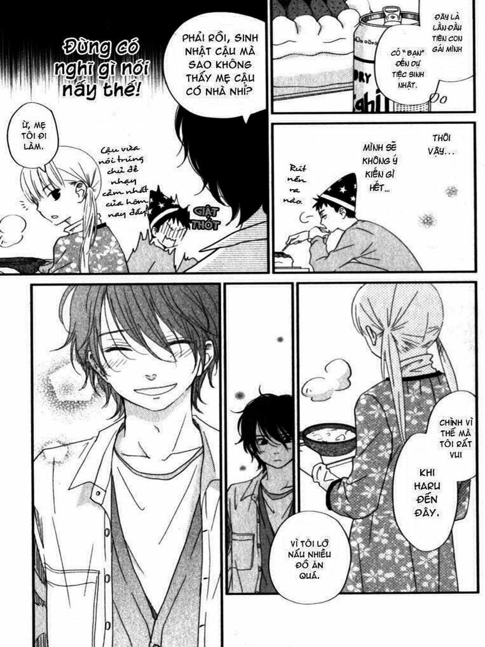 Truyện Tranh Quái Vật Bàn Bên - Tonari No Kaibutsu-Kun trang 4