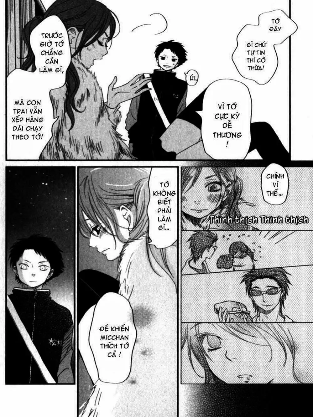 Truyện Tranh Quái Vật Bàn Bên - Tonari No Kaibutsu-Kun trang 4