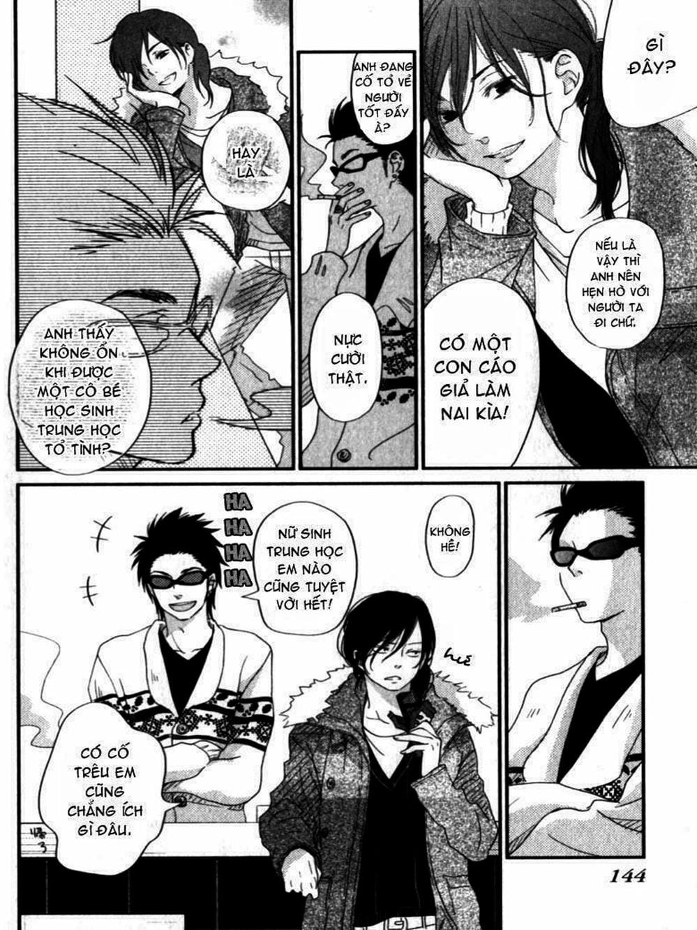 Truyện Tranh Quái Vật Bàn Bên - Tonari No Kaibutsu-Kun trang 4