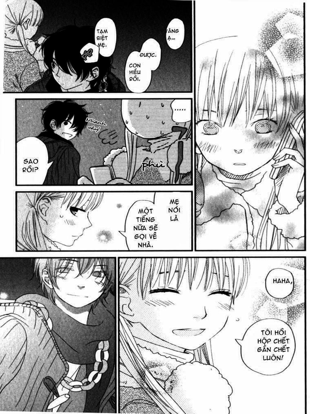 Truyện Tranh Quái Vật Bàn Bên - Tonari No Kaibutsu-Kun trang 4