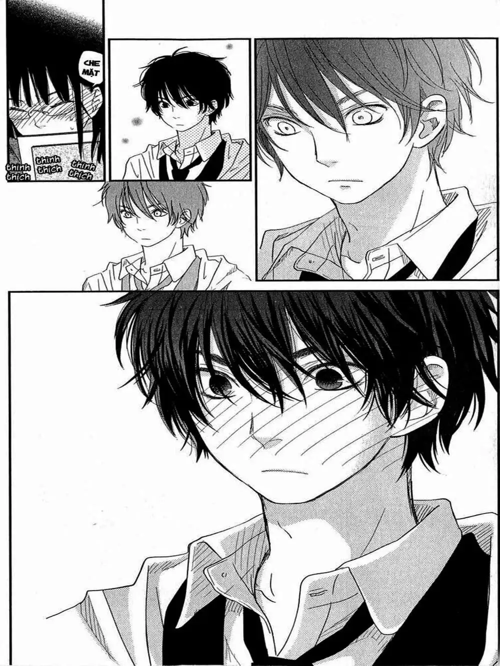 Truyện Tranh Quái Vật Bàn Bên - Tonari No Kaibutsu-Kun trang 4