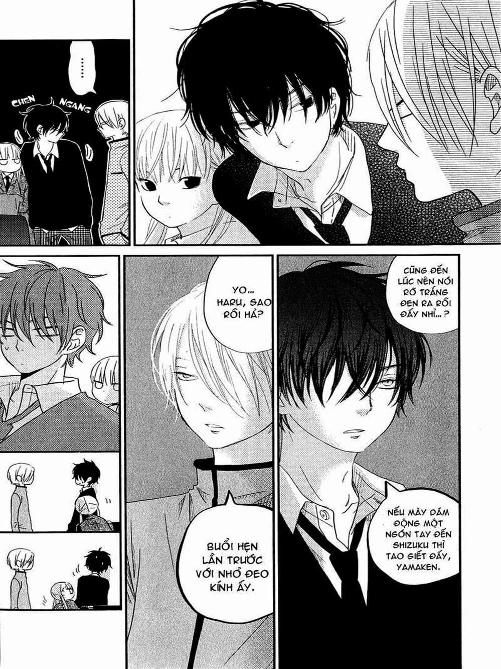 Truyện Tranh Quái Vật Bàn Bên - Tonari No Kaibutsu-Kun trang 4