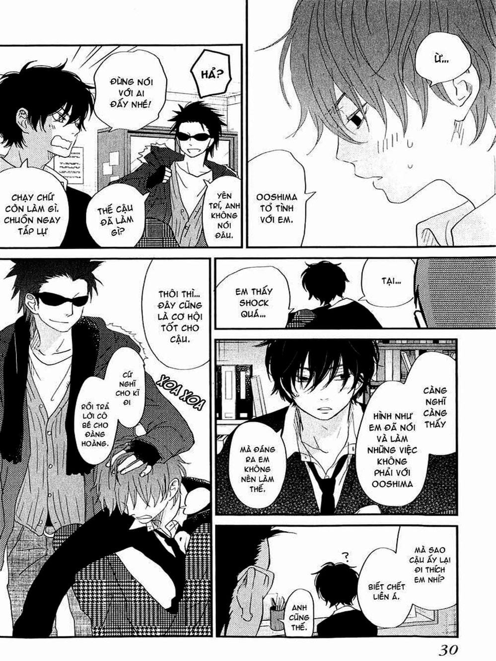 Truyện Tranh Quái Vật Bàn Bên - Tonari No Kaibutsu-Kun trang 4