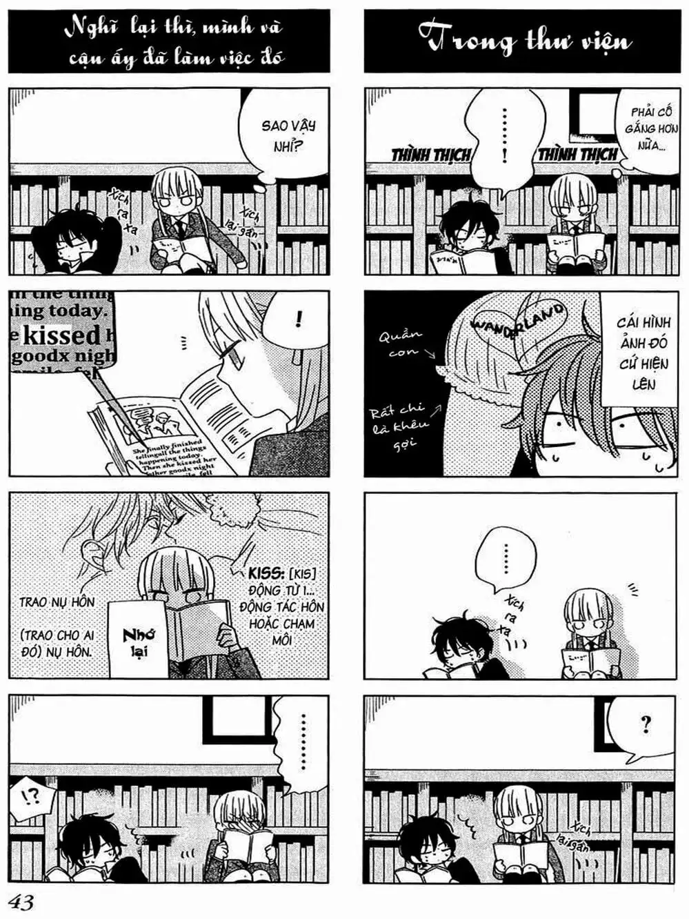 Truyện Tranh Quái Vật Bàn Bên - Tonari No Kaibutsu-Kun trang 4