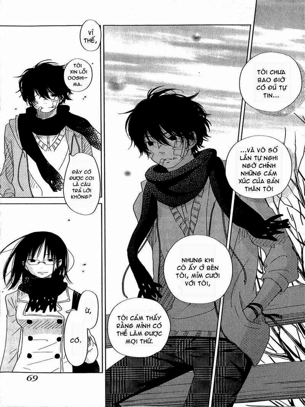 Truyện Tranh Quái Vật Bàn Bên - Tonari No Kaibutsu-Kun trang 4