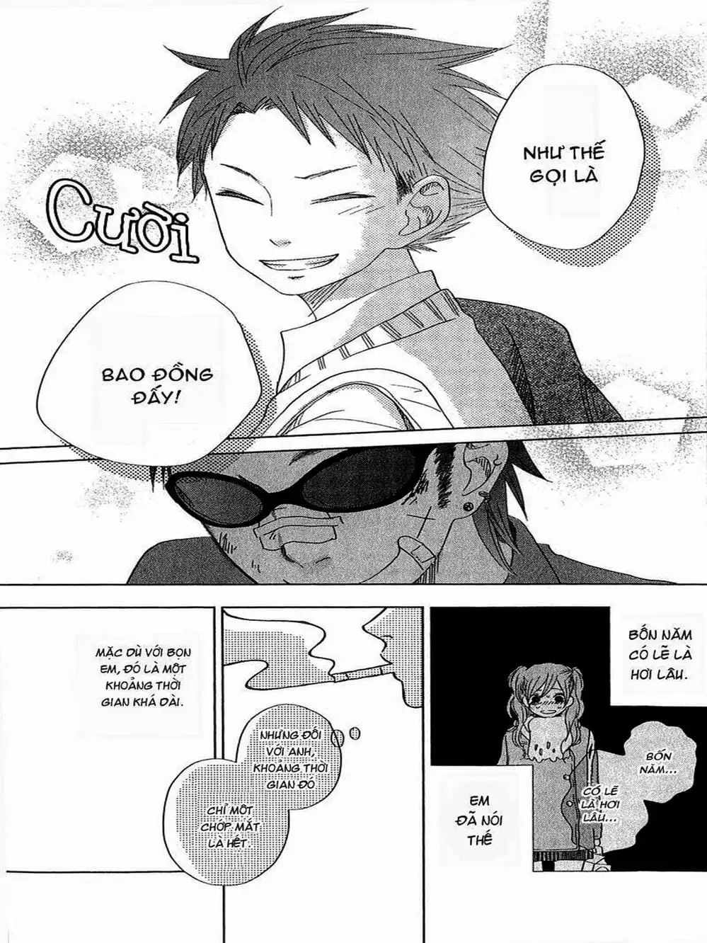 Truyện Tranh Quái Vật Bàn Bên - Tonari No Kaibutsu-Kun trang 4