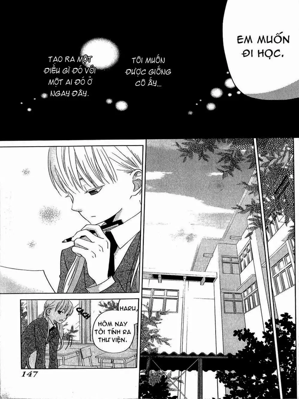 Truyện Tranh Quái Vật Bàn Bên - Tonari No Kaibutsu-Kun trang 4