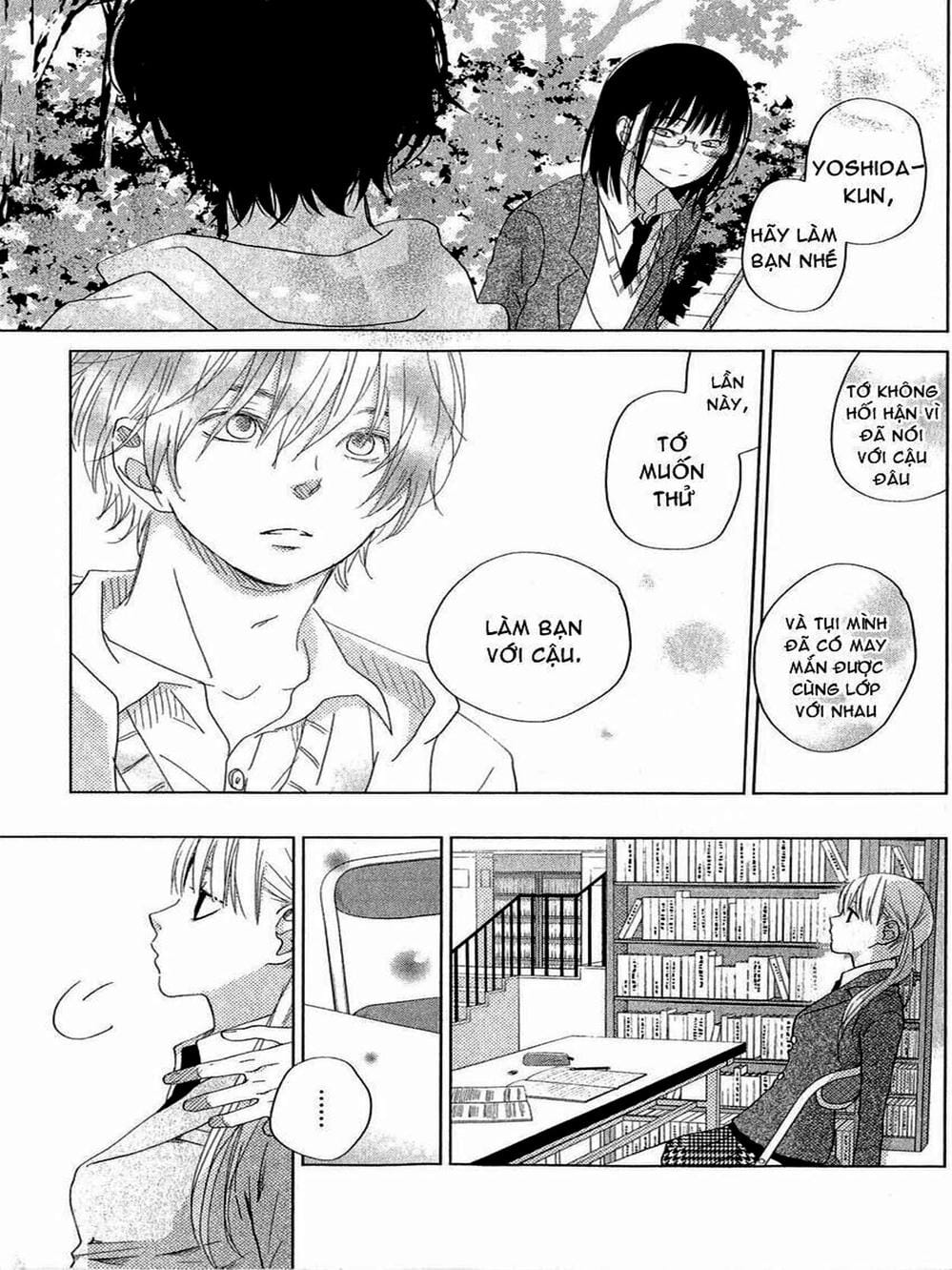 Truyện Tranh Quái Vật Bàn Bên - Tonari No Kaibutsu-Kun trang 4