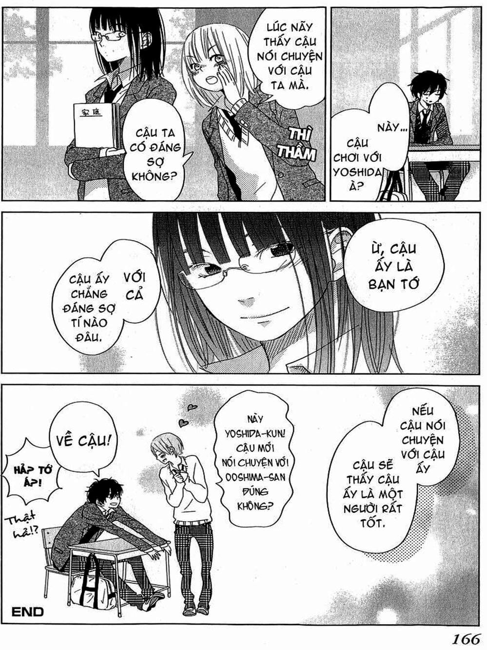 Truyện Tranh Quái Vật Bàn Bên - Tonari No Kaibutsu-Kun trang 4